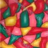 Tangled Runners Abstract Art Product Image